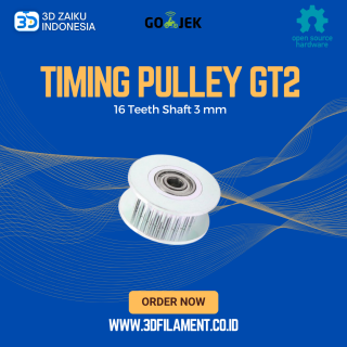 Reprap 3D Printer Timing Pulley GT2 16 Teeth Shaft 3 mm